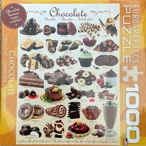 Eurographics “Chocolate” 1000 Piece Puzzle